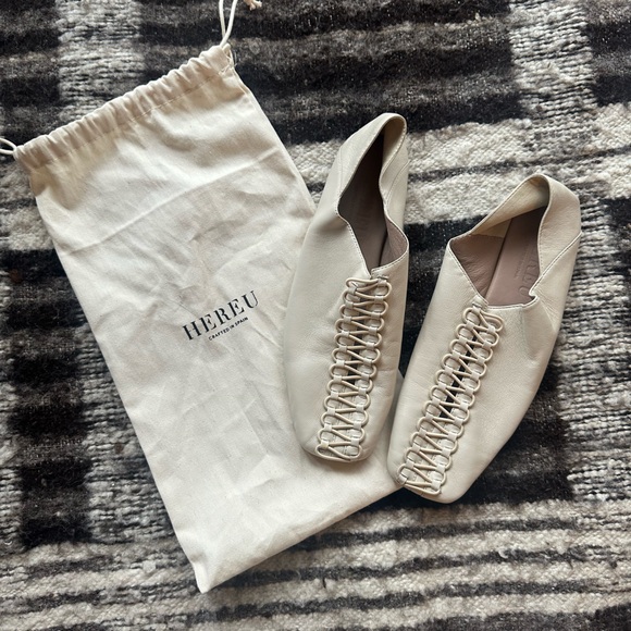 Hereu Shoes - Hereu Lace Up Flats